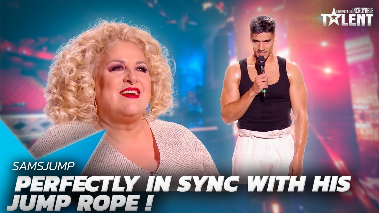 Samsjump creates a stunning choreography, perfectly in sync with his jump rope performance |FGT 2024