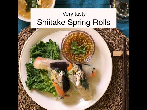 What Is A Shiitake Mushroom Roll