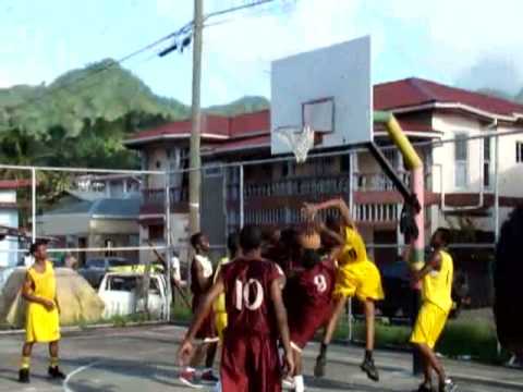 Grenada:High School Basketball:Wesle...  College vs SMSS 2009 -Part 2