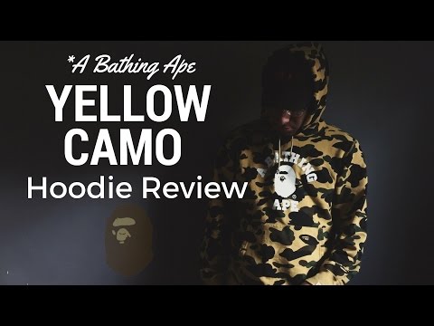 Bape Yellow 1st Camo Hoodie Review