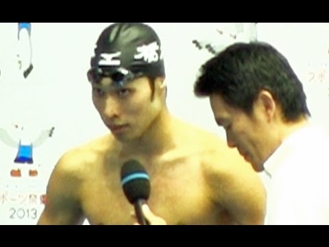萩野公介 M&#39;400m自由形決勝 東京国体水泳2013-913