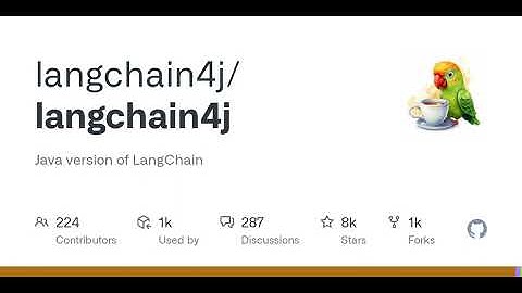 GitHub - langchain4j/langchain4j: Java version of LangChain