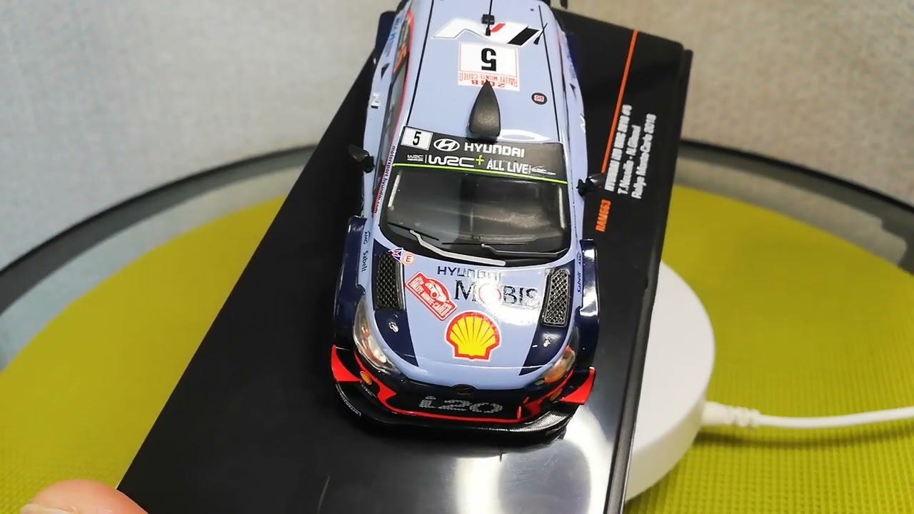 Hyundai i20 Coupe WRC Rally Monte-Carlo 2018 Neuville Thierry