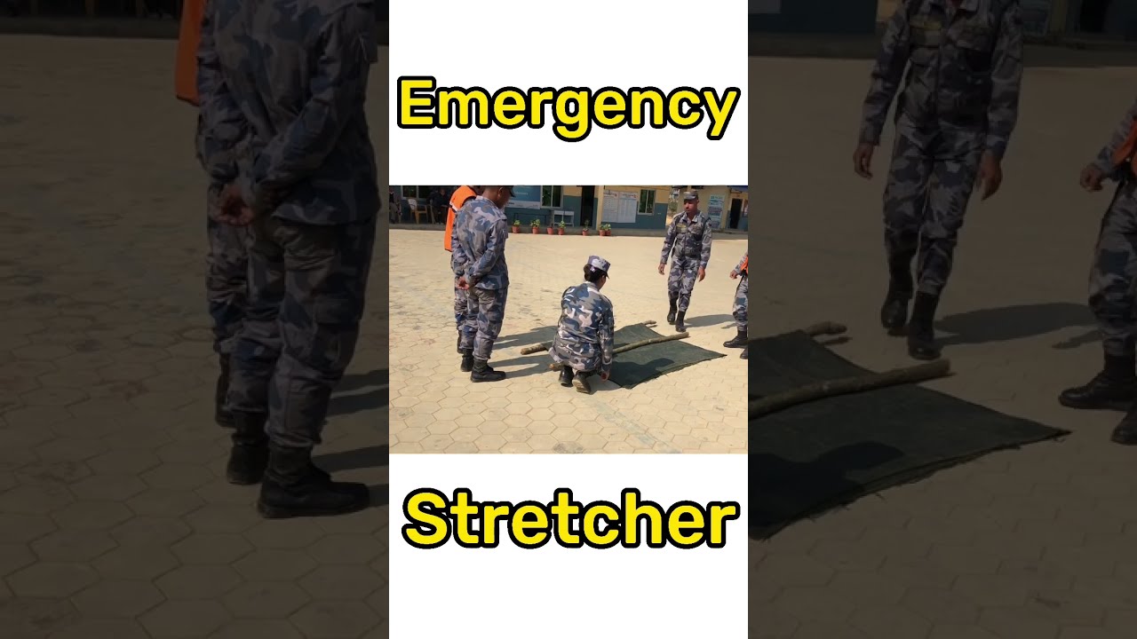 How To Make An Emergency Stretcher Ytshorts Shorts