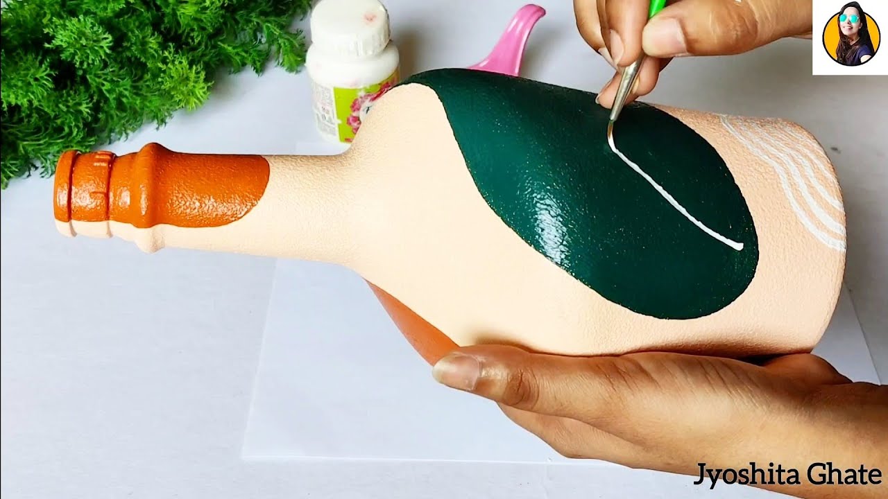 DIY | Very Unique & Elegant Bottle Art| Creative Bottle Craft For Beginners| Home Decor Ideas|