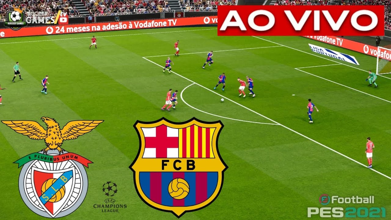 BENFICA x BARCELONA AO VIVO COM IMAGENS ASSISTA AGORA! AO VIVO NO ...