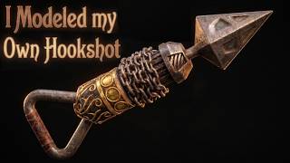 I Modeled My Own Hookshot from Ocarina of Time