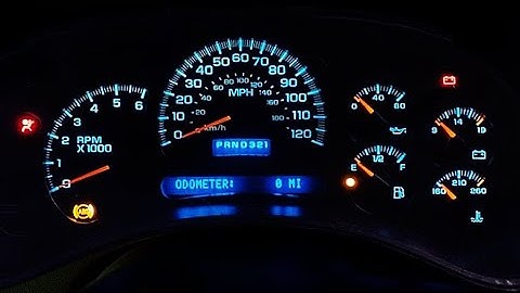 Silverado 1500 Dim cluster (PRNDL FIX )