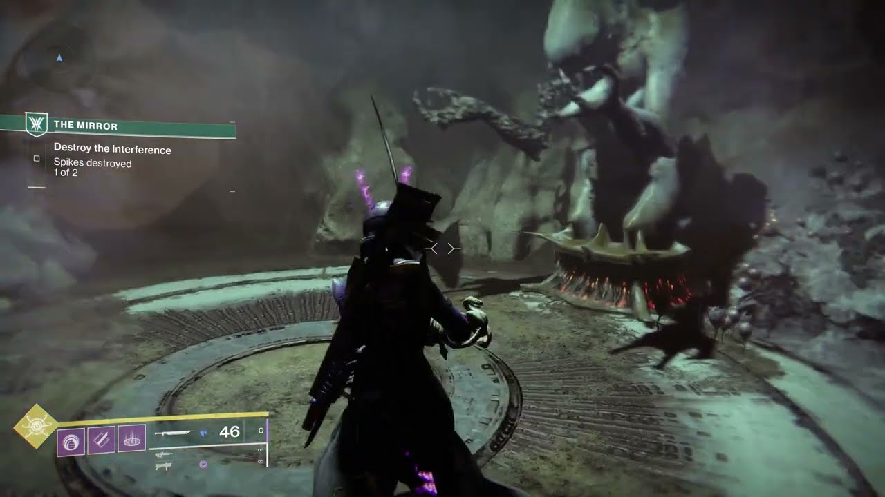 Destiny 2 Witch the Mirror From First Statue Get to Second Spike