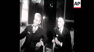 SYND16/01/71 MAURER OF ROMANIA MEETS ALDO MORO