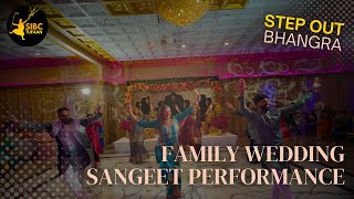 STEP OUT DANCE | Raf-Saperra, Ikky | Bhangra Choreo | Indian Wedding Sangeet | Amrita & Dan 2025