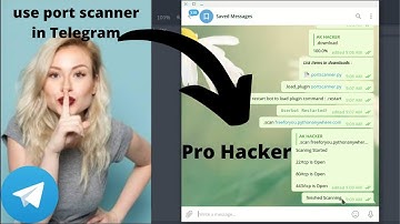 MR.Robot Telegram Userbot plugins for hacker | Port Scanner plugin for Userbot MR.Robot