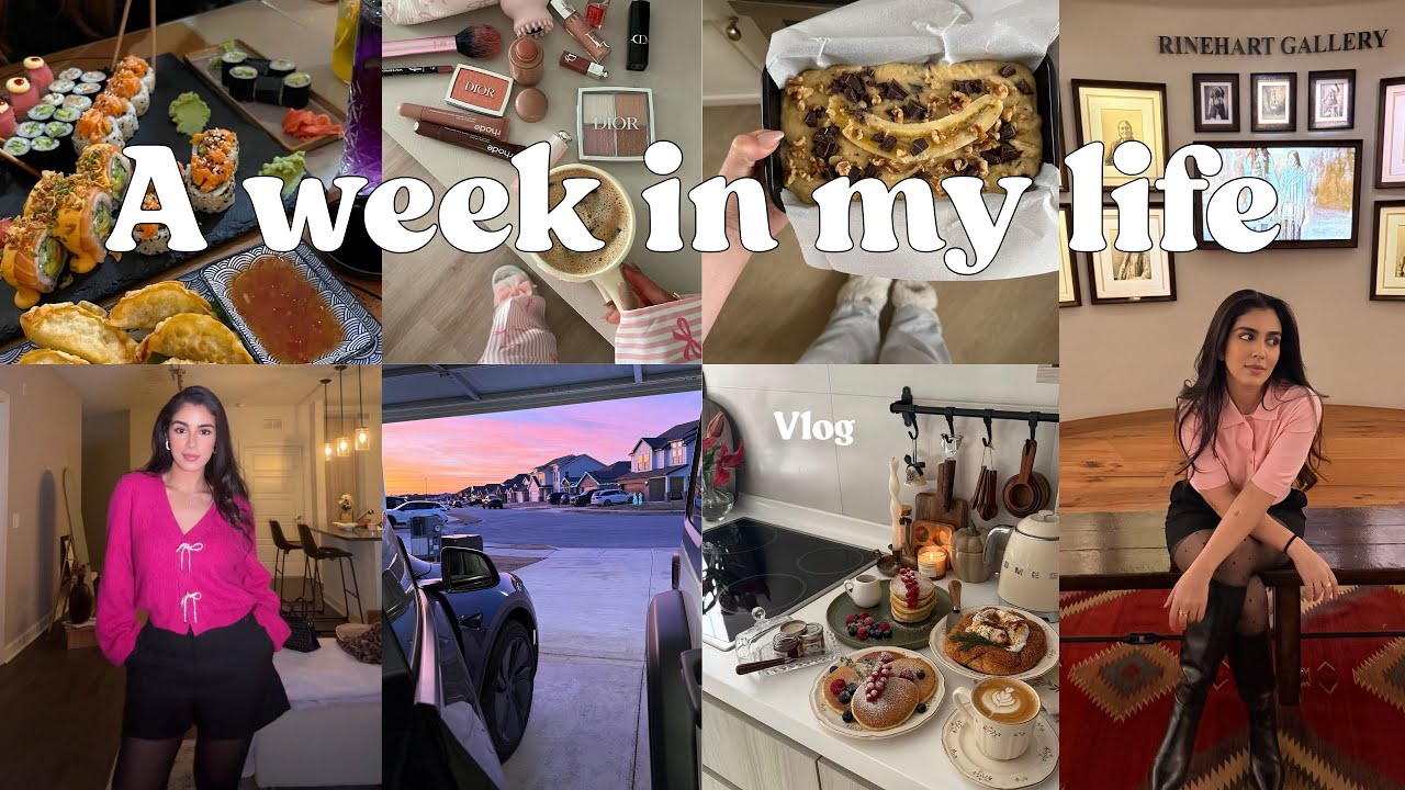Week in my life Vlog | shopping 🛍️ + cooking 🍽️ + cleaning 🧼🎀
