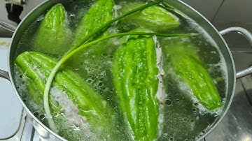 Canh khổ qua cá thác lác - ăn khổ qua cho khổ nó qua!