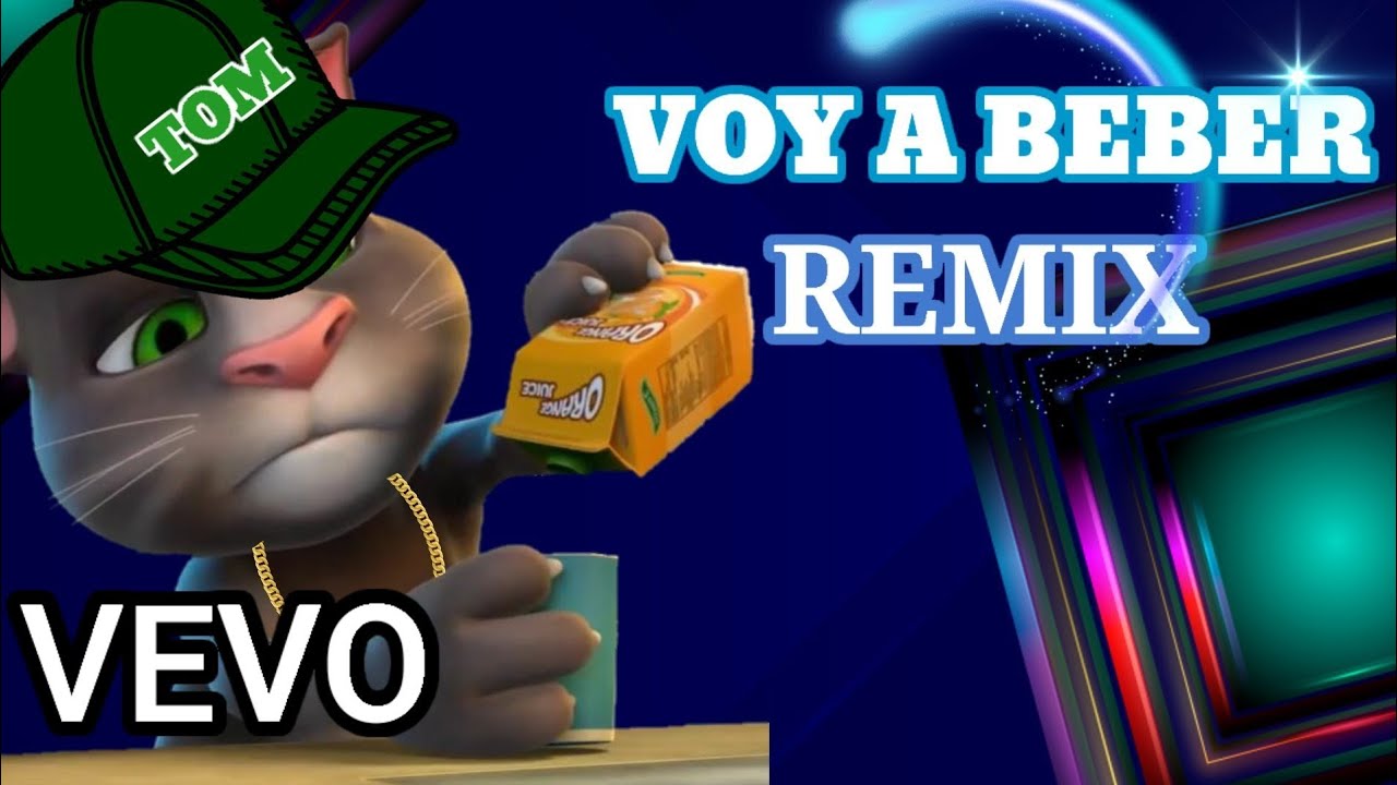 voy a beber remix/nicky jam/verción talking tom