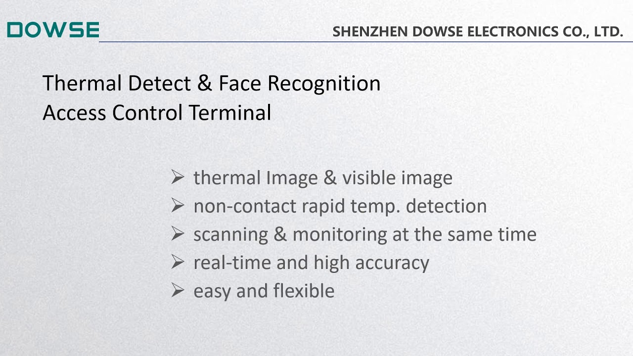 DOWSE Dual Vision Thermal Camera demo1