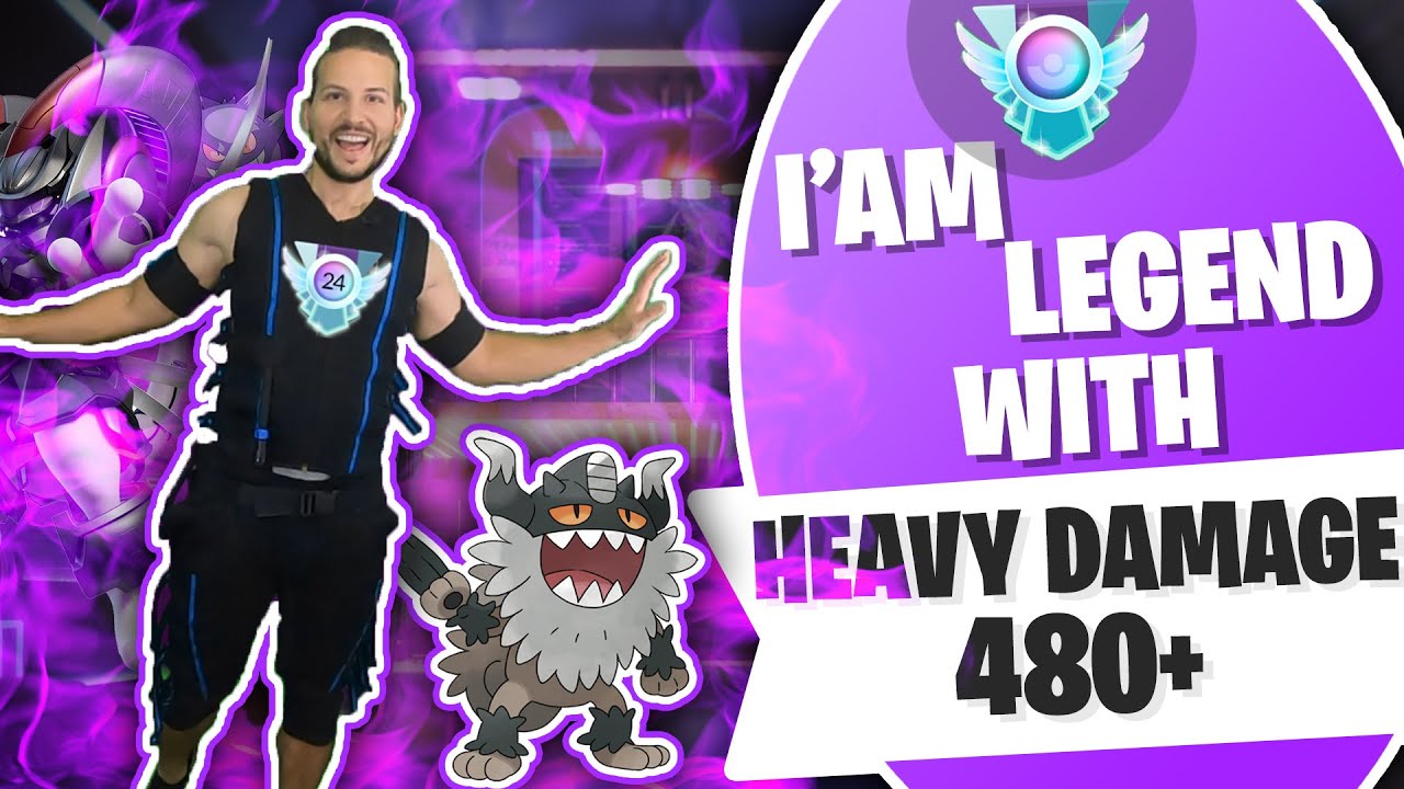 Hitting Legend in Ultra League with Perrserker, Gengar and Mewtwo Heavy Damage