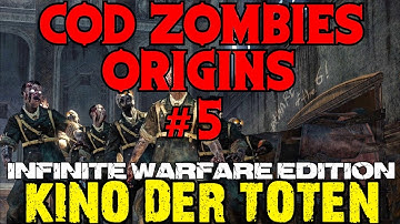 KINO DER TOTEN: AWESOME WEAPON MOD! - COD ZOMBIES EASTER EGG ORIGINS: INFINITE WARFARE EDITION!
