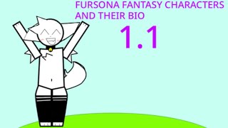Fursona Fantasy characters and their bio 1.1 (FIXED)
