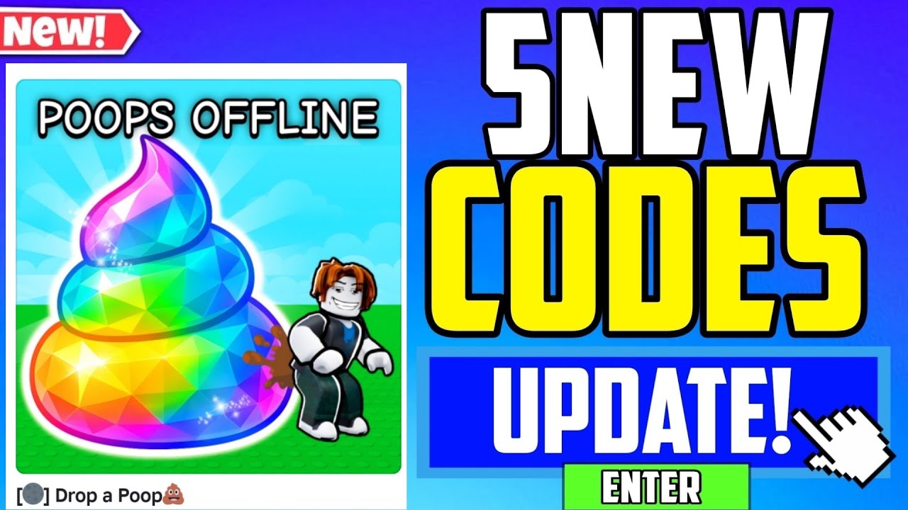 *SECRET UPDATE!* | Drop A Poop CODES 2025 (ROBLOX Drop a Poop)