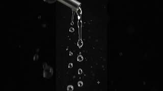 This Falling Water Freezes in Mid-Air Under This Light