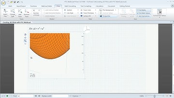 PTC Mathcad Prime - 3D plots