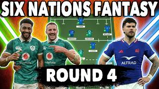 TEAM SELECTION ROUND 4 - Six Nations Fantasy Rugby 2026 - GOING GREEN!