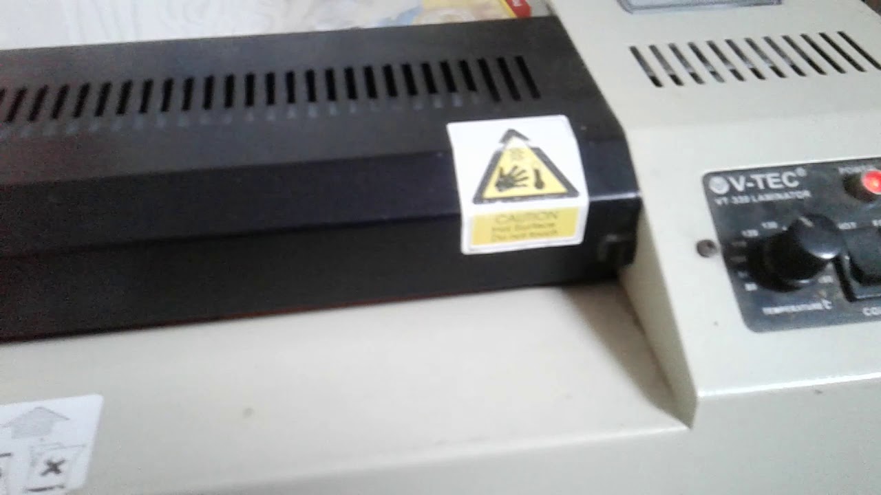 Mesin laminating - YouTube
