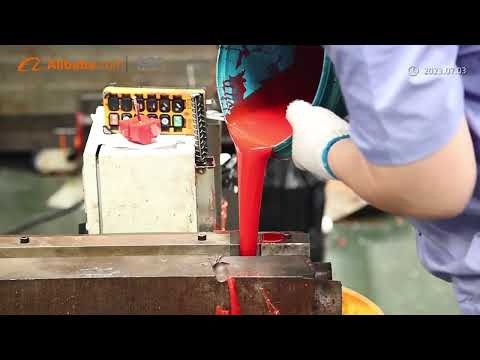 Polyurethane Mold Casting Process In Plant