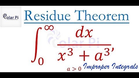 Complex Analysis -  [Complex Integrals Pt 3] - Improper Integral Using the Residue Theorem