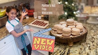 Nut Free Macarons with Payton / How to Make Macarons at Home Easy Profile