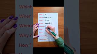 Learn Question Words in Italian 🇮🇹 #fy #italianlanguage #viral #languagelearning