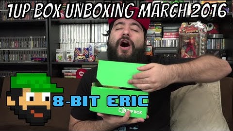 1Up Box Unboxing: March 2016 - What Was Inside?!
