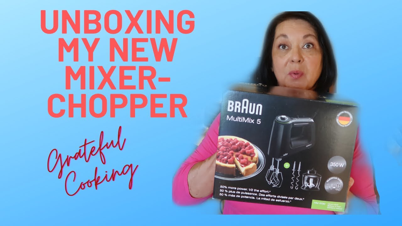 BRAUN MULTIMIX 5 | FOOD MIXER CHOPPER - YouTube