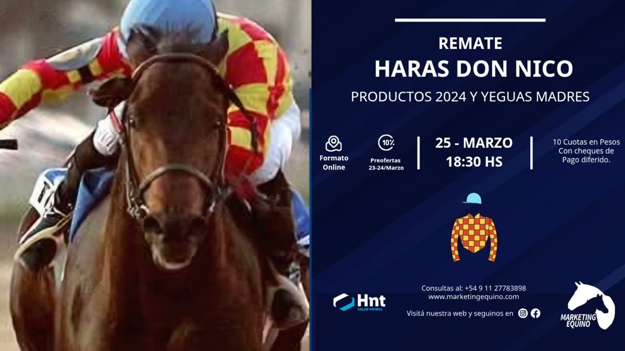 REMATE HARAS DON NICO 2026