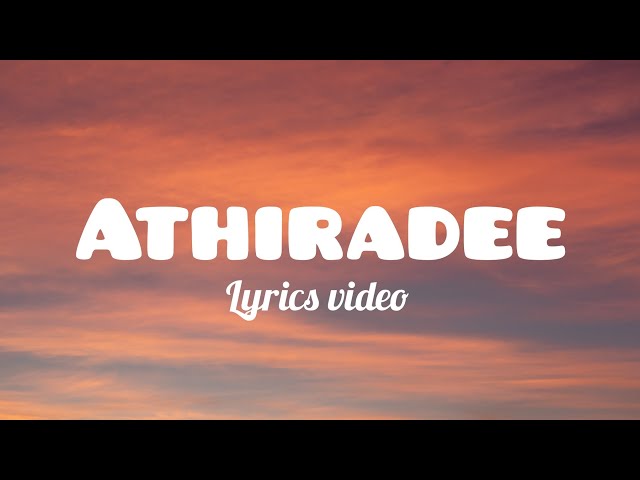 Athiradee songs lyrics/ Sivaji/Rajinikanth #lyricvideo #sivaji #girlytakes class=