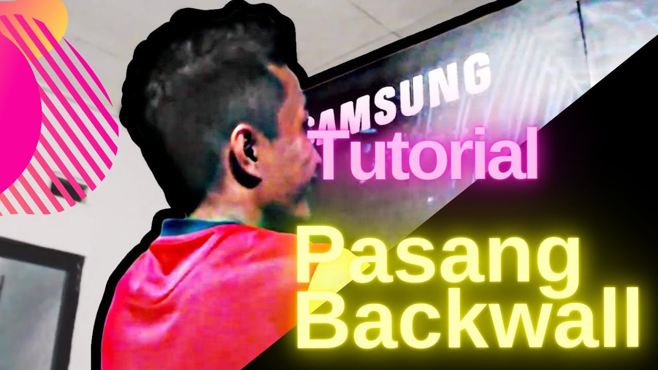 Tutorial Memasang Portable Backwall | Pop up Display Stands | How to set up your 3x3 Pop up stand