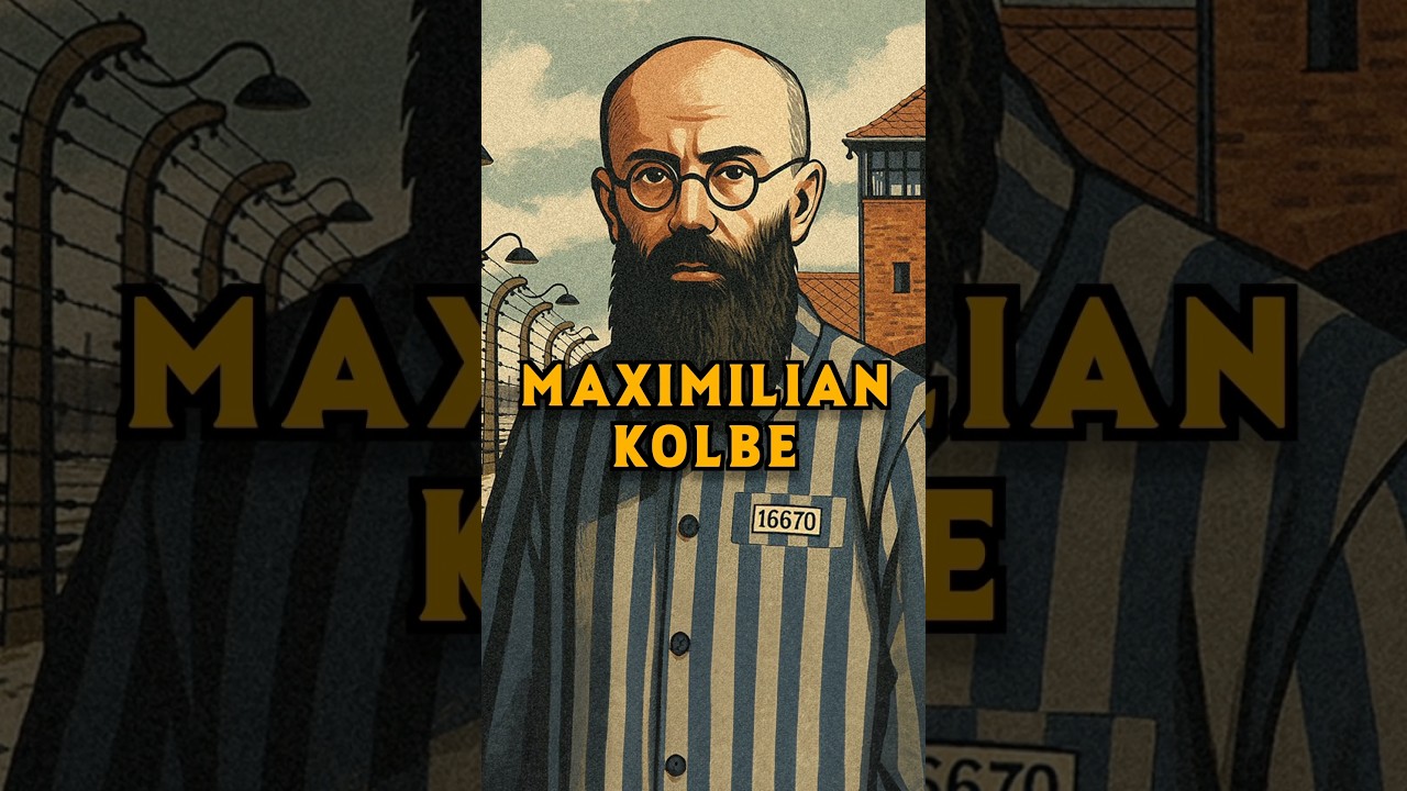 SAINT MAXIMILIAN KOLBE | A Catholic Priest's Sacrifice at Auschwitz during WW2 Holocaust