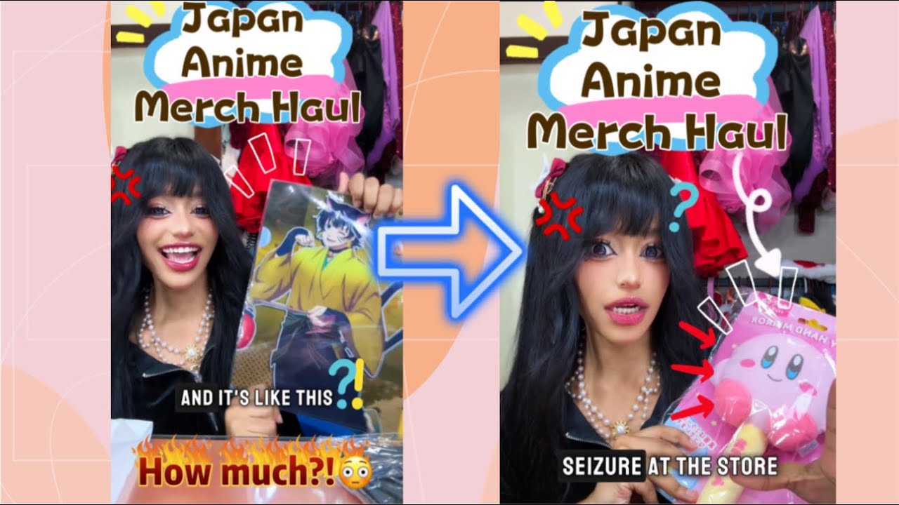 ⚠️JAPAN ANIME MERCH HAUL!!⚠️💓Part 2🥰 #Sachihauls Episode 2❤️