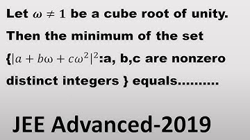 JEE Advanced Pyqs 2019( Complex number)