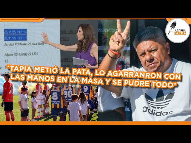 CRISTINA PÉREZ FILTRÓ QUE TAPIA METIÓ LA PATA EN LA AFA Y SE PUDRE TODO CON ESCÁNDALO NUNCA VISTO