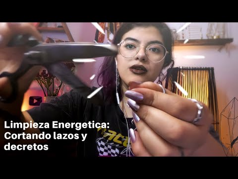 ASMR Cortando lazos y decretos del pasado 🌙 Reiki, Cuencos, Tijeras, Cristales