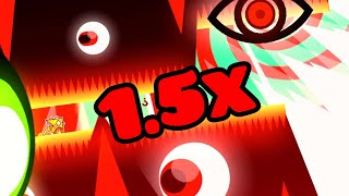 iSpyWithMyLittleEye but its 1.5x speed (EPILEPSY WARNING) | Geometry Dash