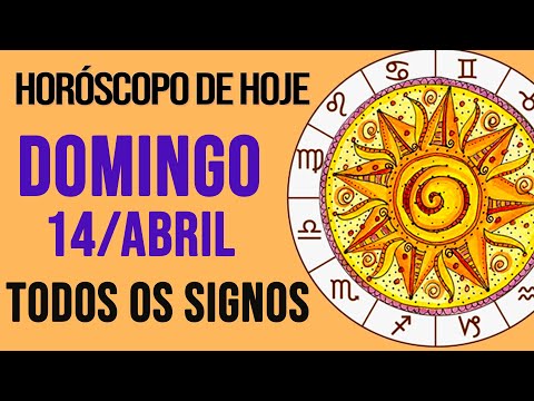 HORÓSCOPO DE HOJE // DOMINGO - DIA 14/04/2024 - Todos os Signos [AMOR, TRABALHO E DINHEIRO]