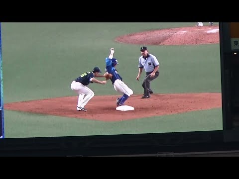 8/31 ９回与田監督リクエスト