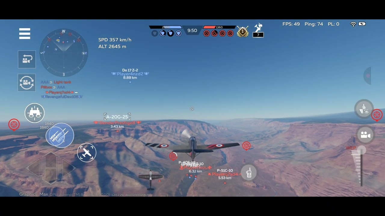 War Thunder Mobile Air Combat "Low Tier Bf 109's Are The Best!"