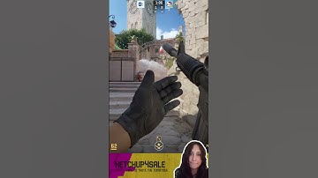 "Nade him". "K". Satisfying throw on Memento (with giggling) #csgo #cs2 #gamingshorts #counterstrike