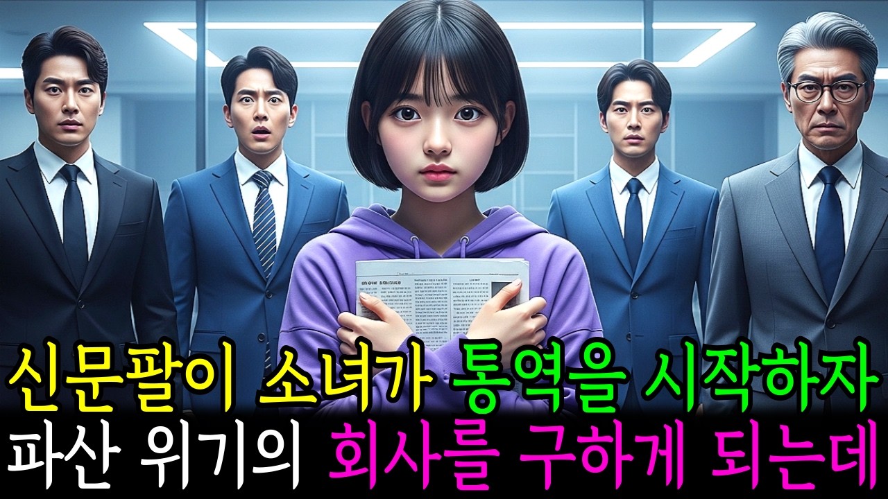 1조원 계약 무산 직전, 15살 신문팔이 소녀가 통역을 시작하자 파산 위기의 회사를 구하게 되는데