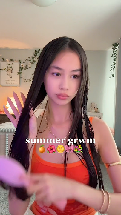 Summer Grwm🌞 #shorts #grwm #getreadywithme #summer #vlog #makeup #sephora #skincare #morning