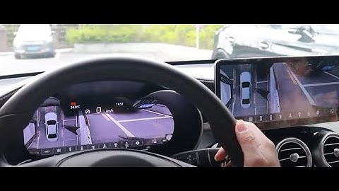 FULL REVIEW VIDEO for  3rd generation of benz GLC/C digital cluster 7 THEMES